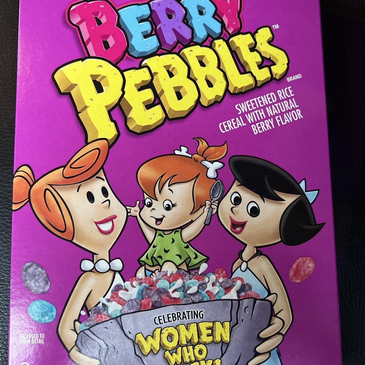 Unopened Limited Edition Berry Pebbles - Women Who Rock -  Cereal 