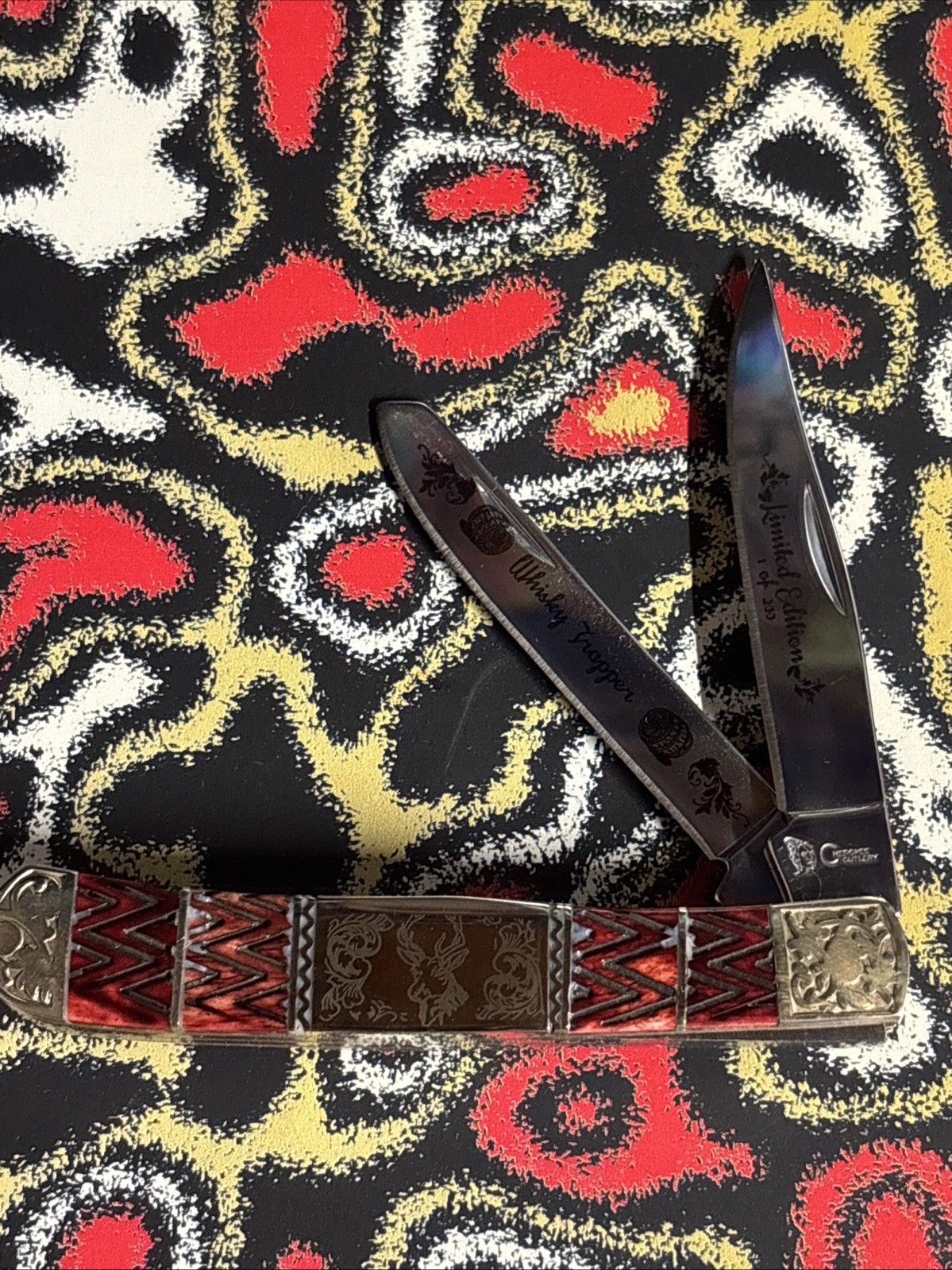 Cherokee Cutlery Whiskey Trapper 1 Of 200
