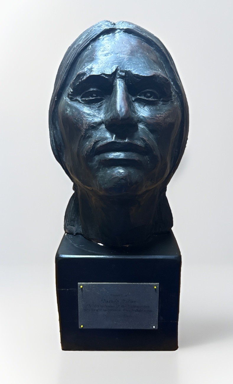 Vintage Rare 18” Native American Chief Comanche-Quanah Parker Composite Bust
