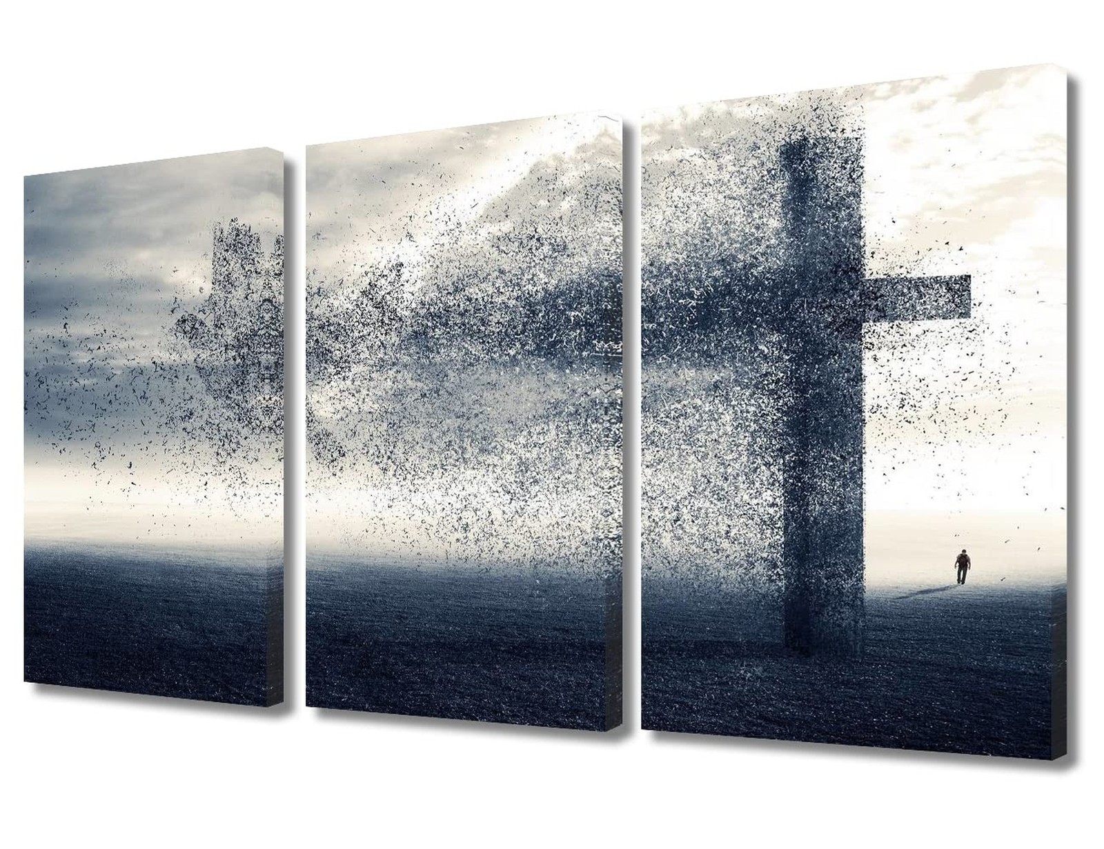 TUMOVO Jesus Resurrection Canvas Paintings Wall Art 3 Panel Word of God Wall ... TUMOVO Jesus Resurrection Canvas Paintings Wall Art 3 Panel Word of God Wall ...