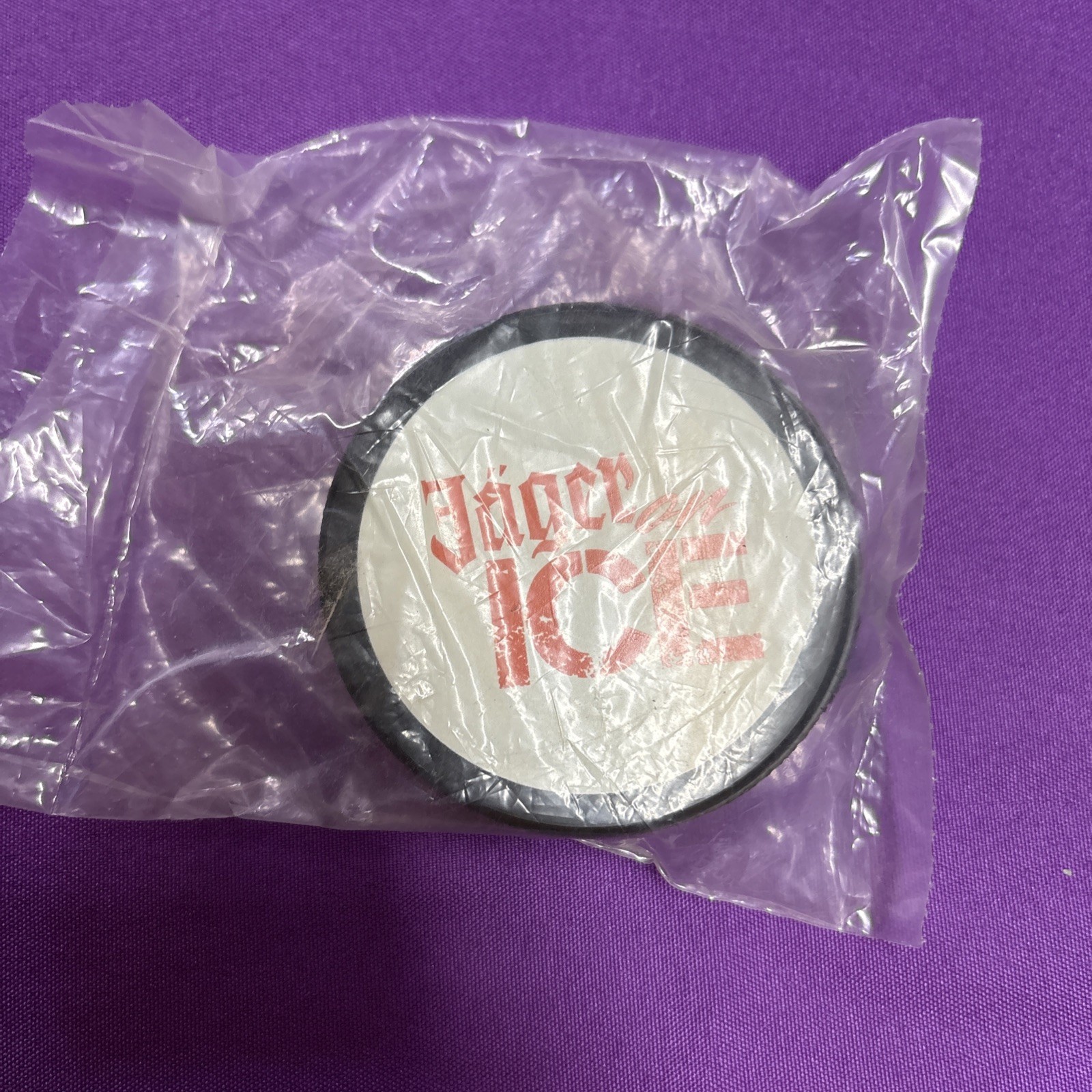 Jagermeister Promotional Hockey Puck “JAGER ON ICE”