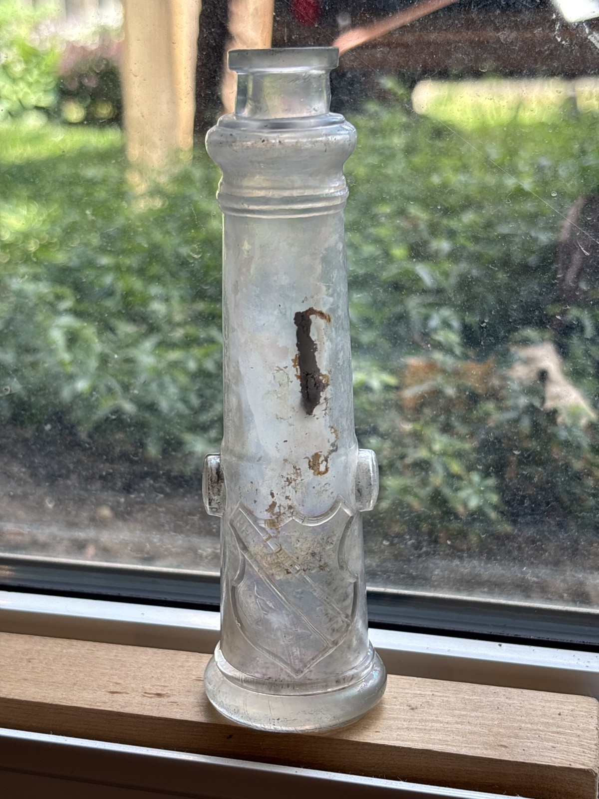 ANTIQUE 1870’S PHALON AND SON CANON BOTTLE RARE NEW YORK
