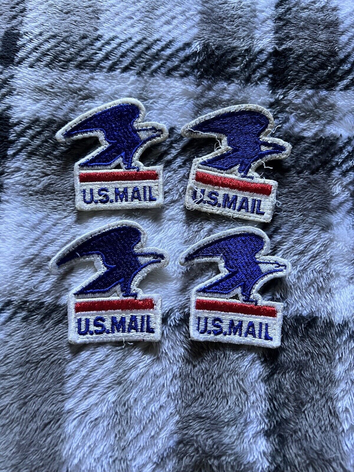 Lot Of 4 Vintage United States Post Office USPS Patches