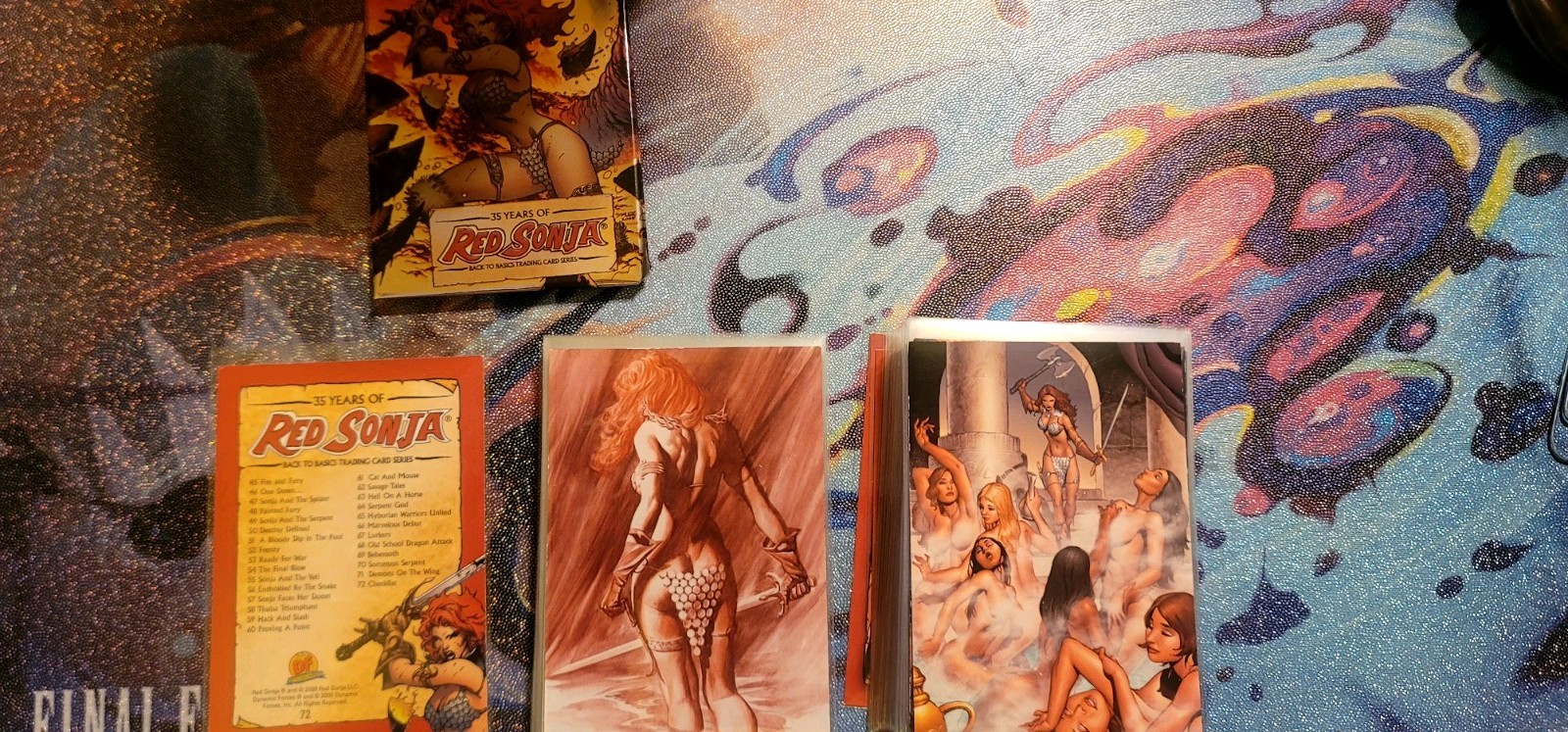 2009 Dynamite Red Sonja 35 Years Back to Basics Complete 72 Card Set 2009 Dynamite Red Sonja 35 Years Back to Basics Complete 72 Card Set