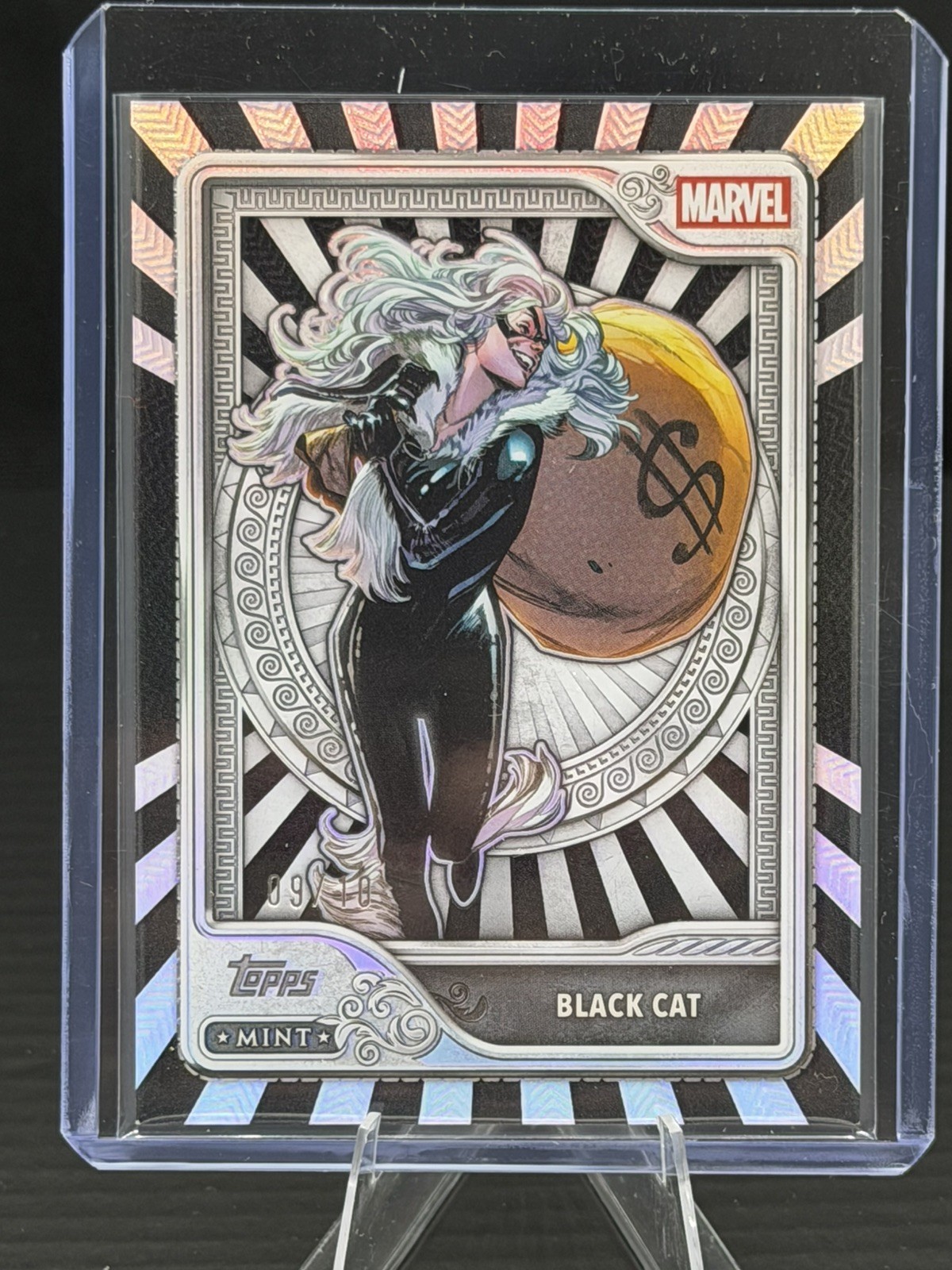 2026 Topps Mint Marvel - Black Cat Silver /10 #68 