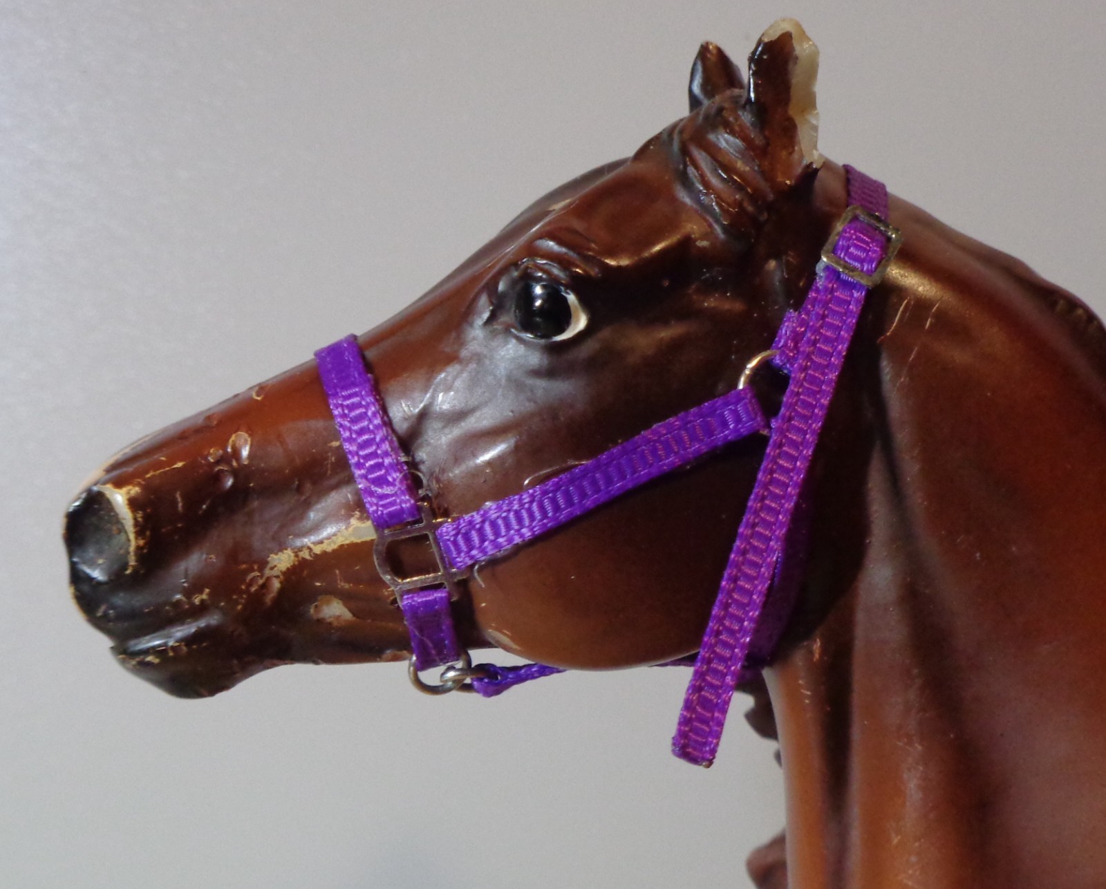 Custom Breyer Traditional Model Horse Halter A Lead Sets.  SOLID COLORS