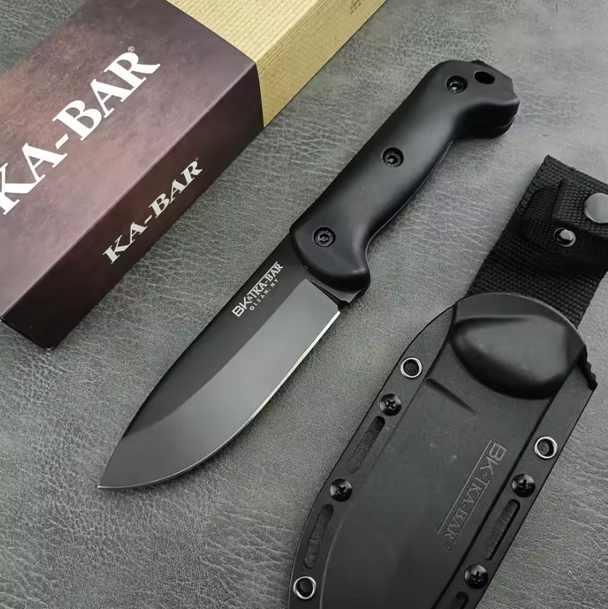 KaBar BK2 Becker Camp Companion Knife with Sheath KaBar BK2 Becker Camp Companion Knife with Sheath