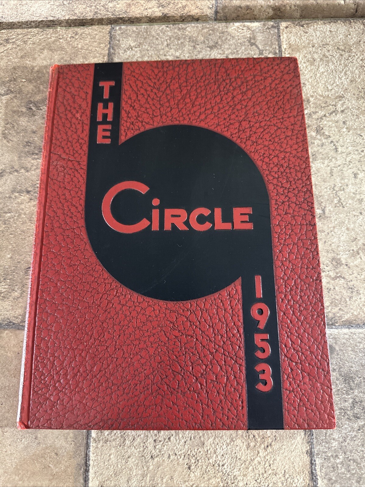 Circleville Ohio High School Yearbook The Circle 1953 Vintage Hardcover Book WSH