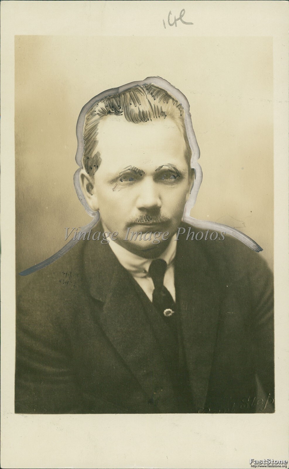 1923 Sir Niels Bukh Danish Gymnast Educator Olympic Trainer Sports Photo 5x7