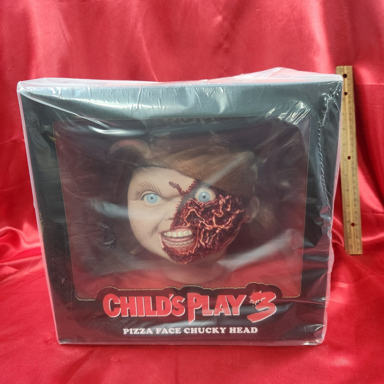 Ultimate Chucky Pizza Face Head Childs Play 3 -By Trick Or Treat Studios