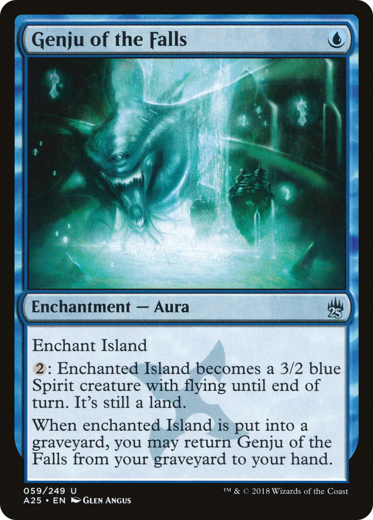 Genju of the Falls [Masters 25] Magic MTG
