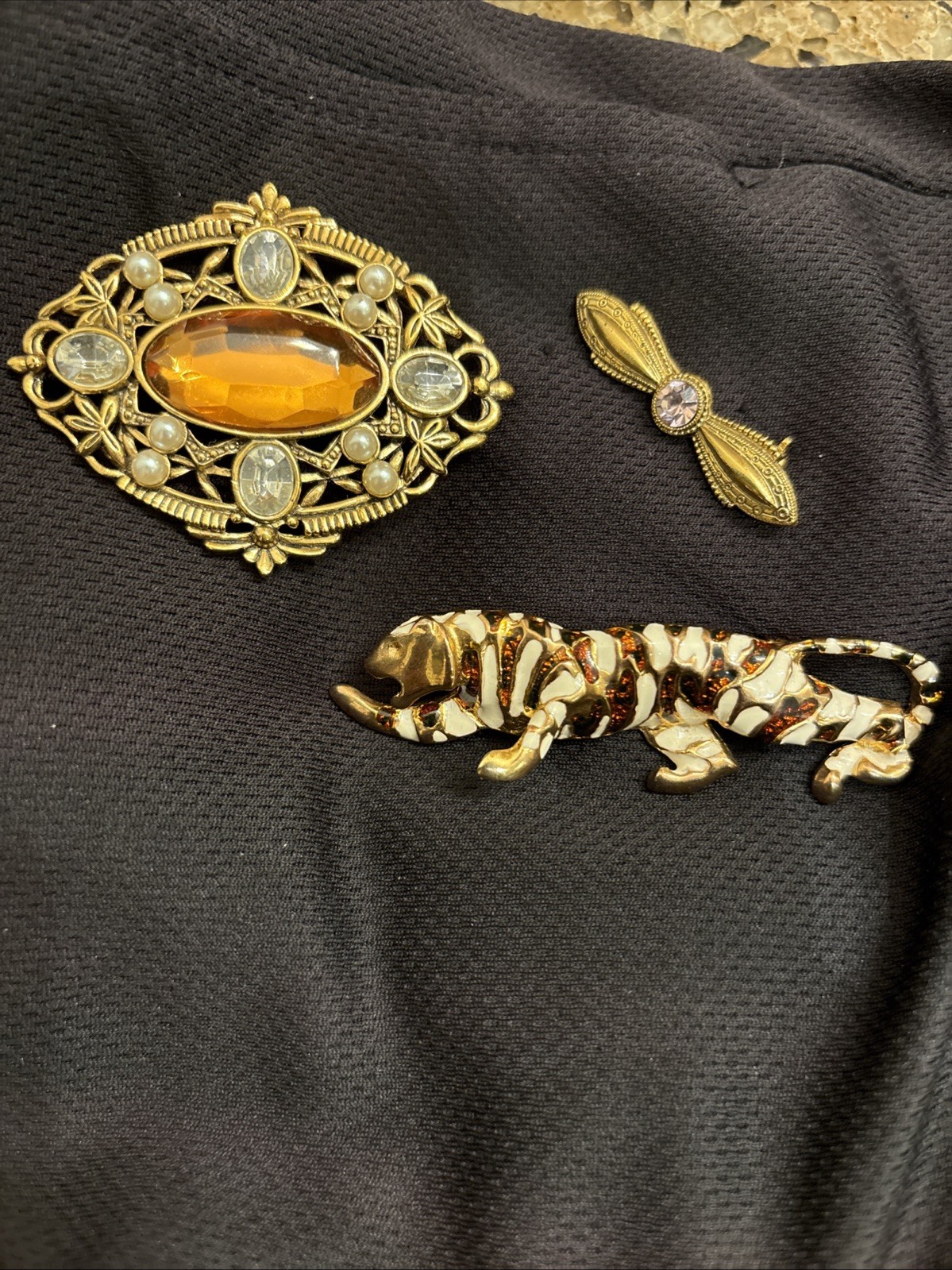 Vintage Brooch Lot-Estate Vintage Brooch Lot-Estate