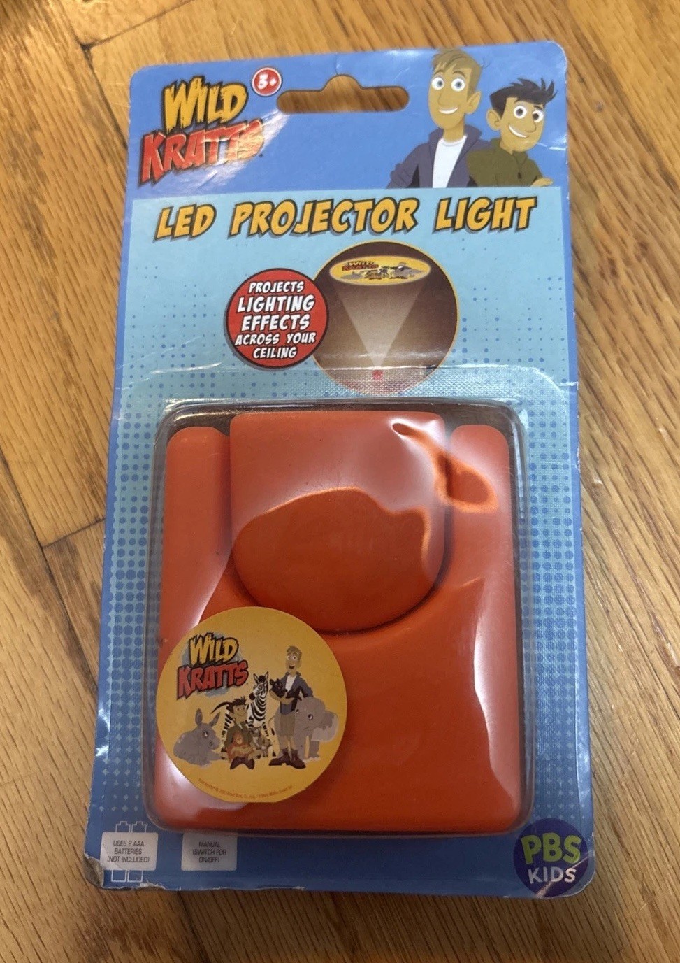 NEW Wild Kratts Led Projector Light Toy PBS Kids Sealed Sealed