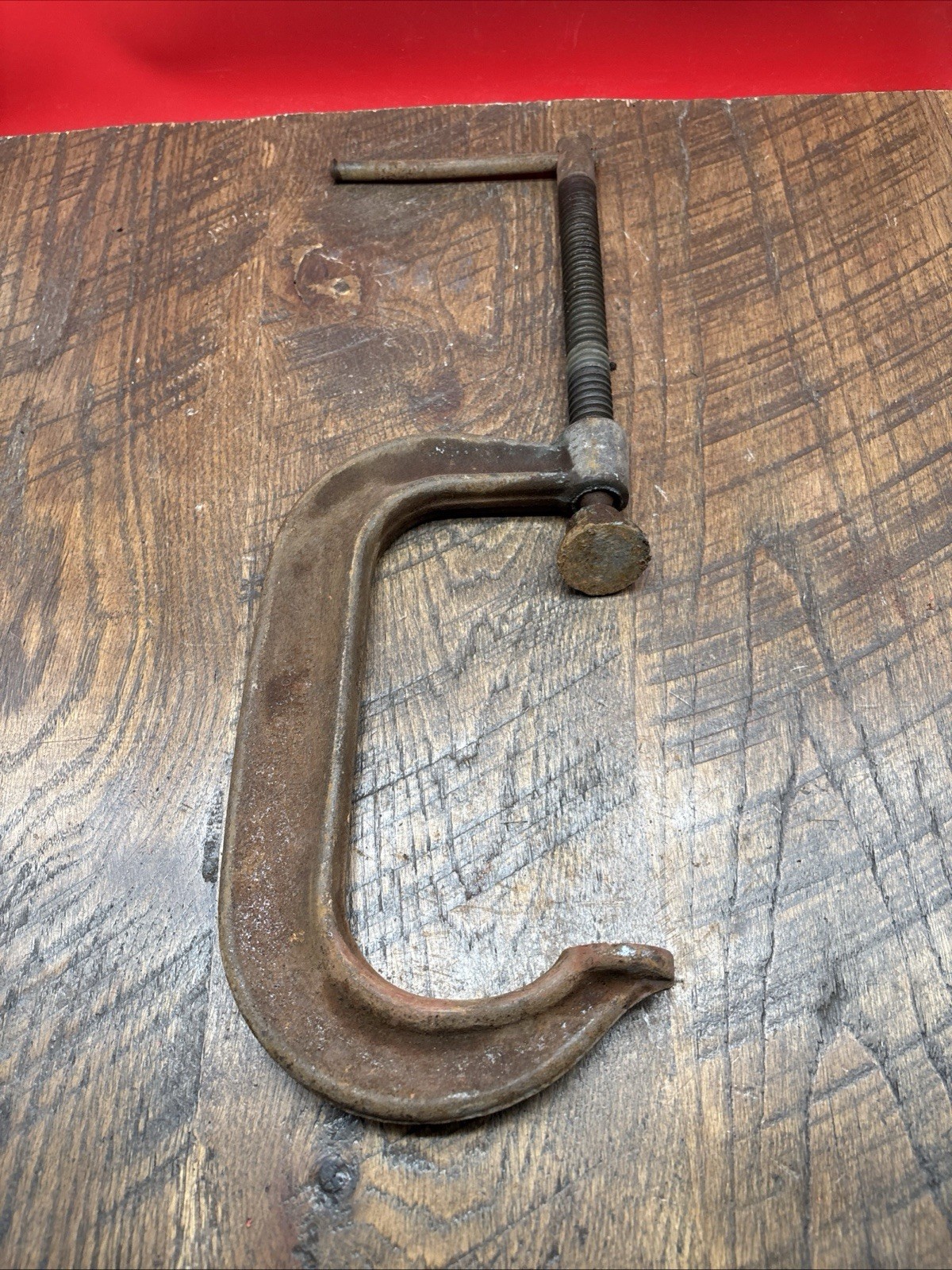 VTG J.H. Williams CC-406 Heavy Duty 4” Deep Throat C-Clamp USA Drop Forged