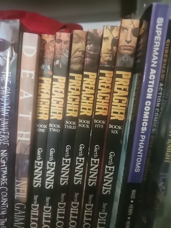 Preacher Deluxe Graphic Novel Set 1-6 (B252)