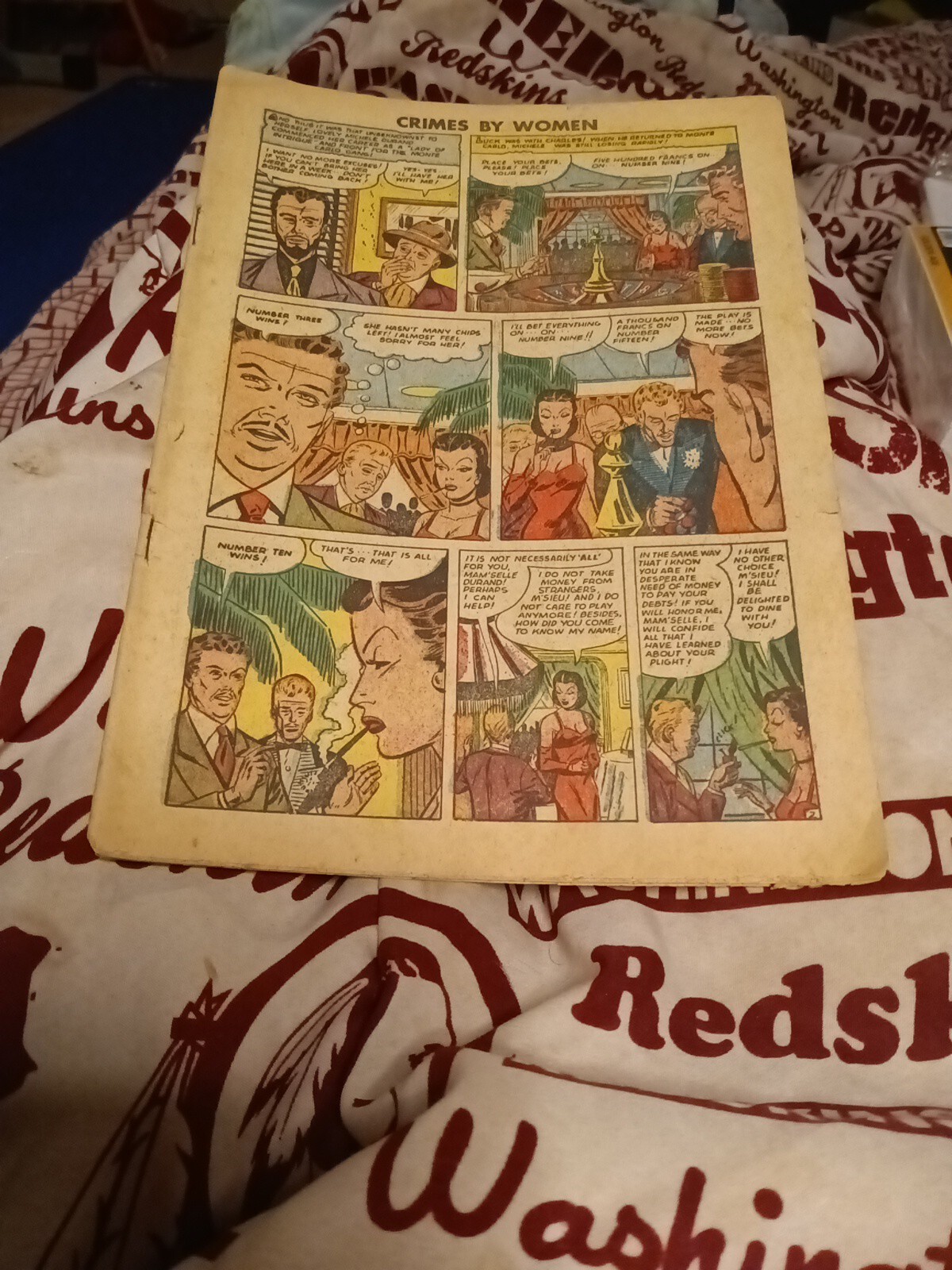 CRIMES BY WOMEN 15 Fox Features 1951 Golden Age Scarce Final Issue Bondage Panel CRIMES BY WOMEN 15 Fox Features 1951 Golden Age Scarce Final Issue Bondage Panel