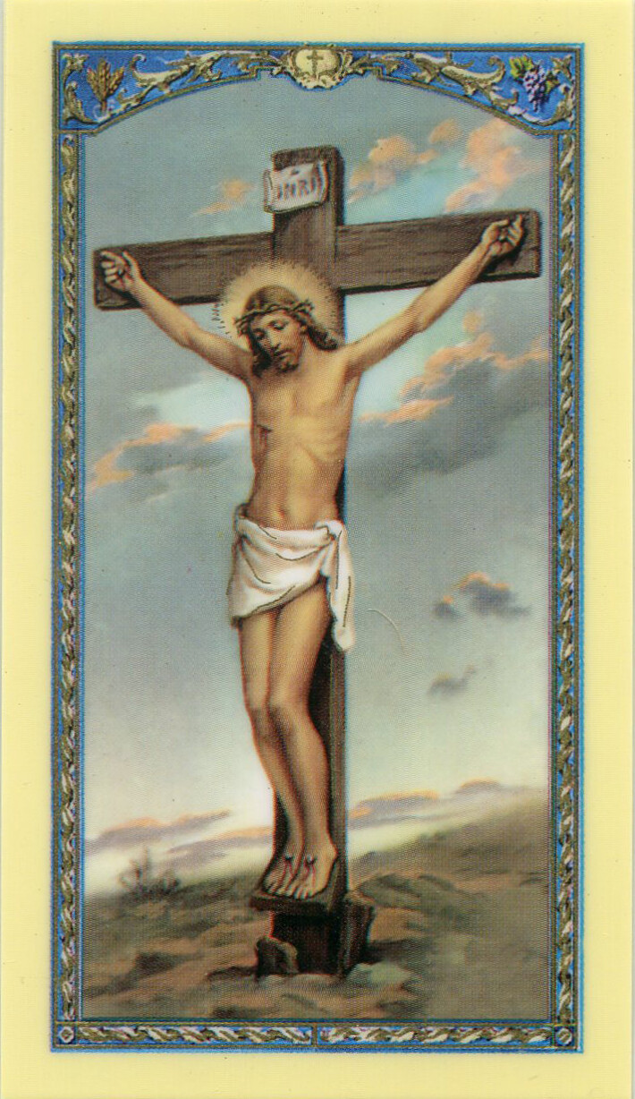 The Five Wounds N - Laminated Holy Cards 25 CARDS