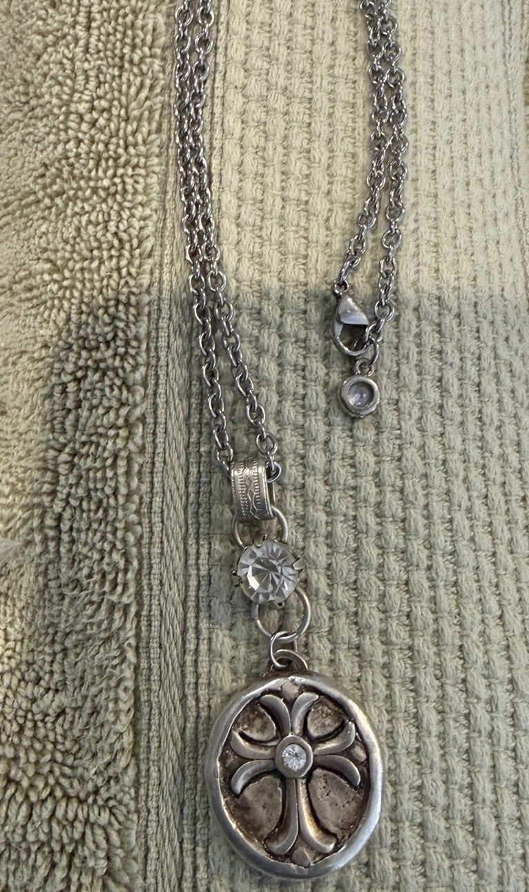 VB & CO. Designs Cross religious jewelry bible lord pray holy God necklace 18”