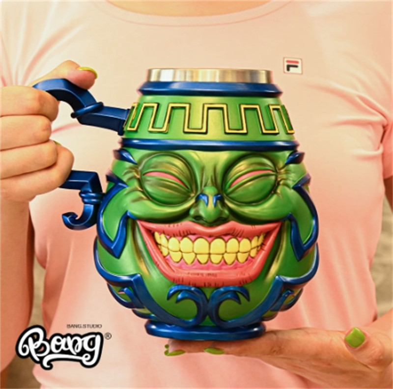 Psd Studio Yu-gi-oh Yugioh Pot Of Greed Cup Mug Ygo Gk Figure Model Toy US STOCK