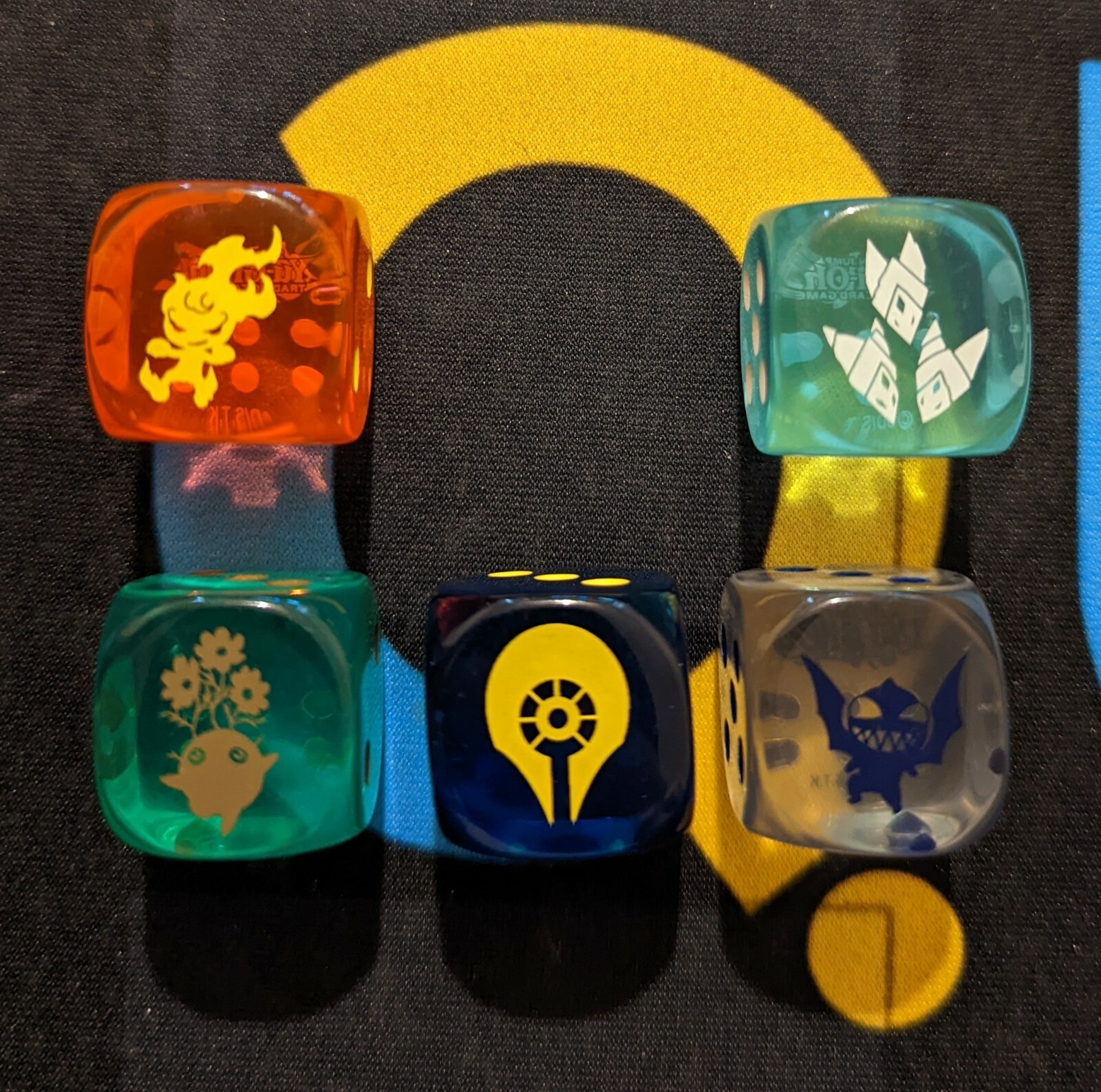 Hidden Arsenal: Chapter 1 Collectible Dice Set - 5 Dice - HAC1 - YuGiOh TCG Hidden Arsenal: Chapter 1 Collectible Dice Set - 5 Dice - HAC1 - YuGiOh TCG