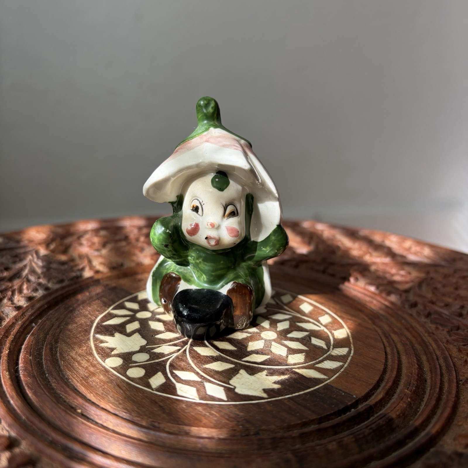 Vintage Anthropomorphic Made in Occupied Japan Ladybug Figurine 3”