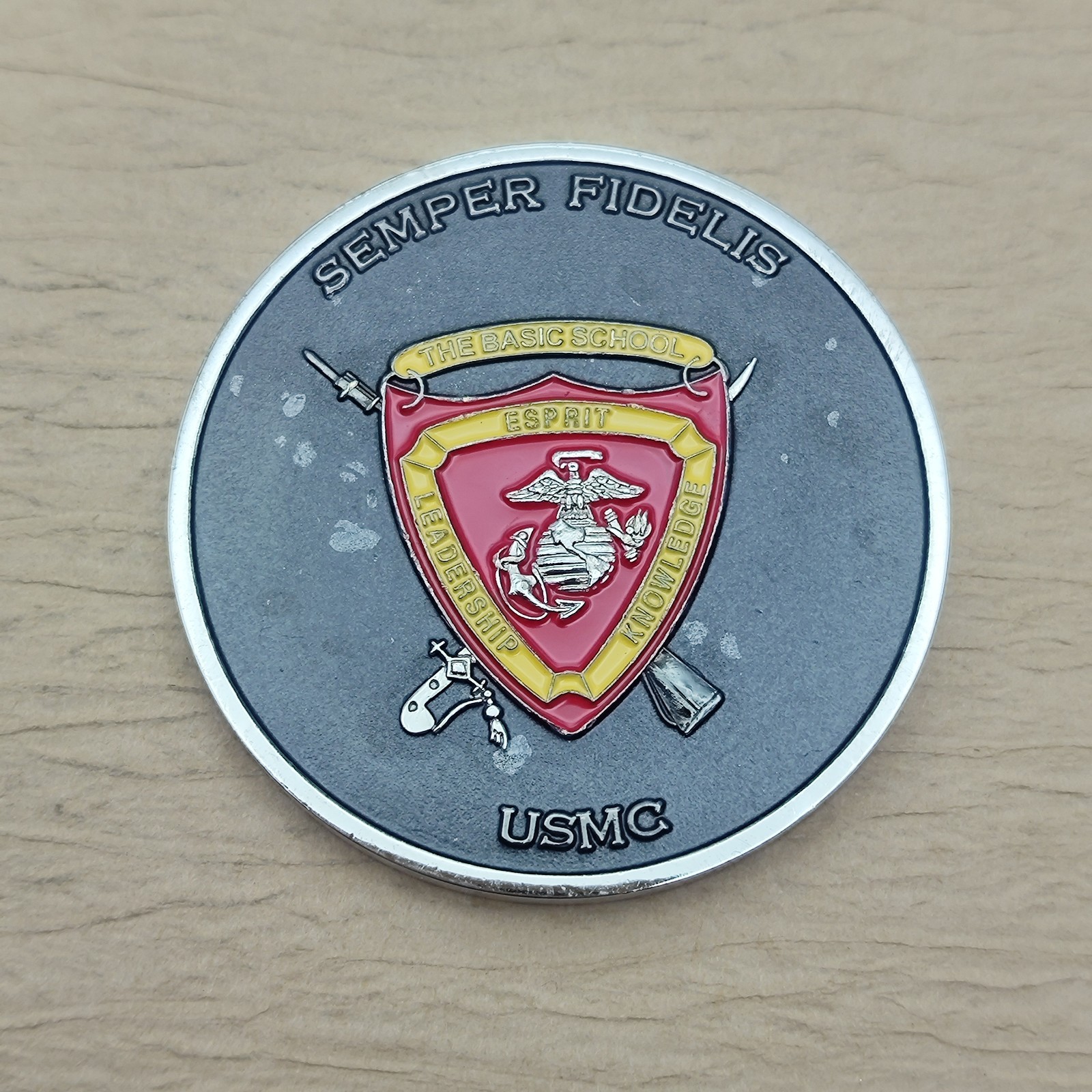 USMC Bravo Company Challenge Coin