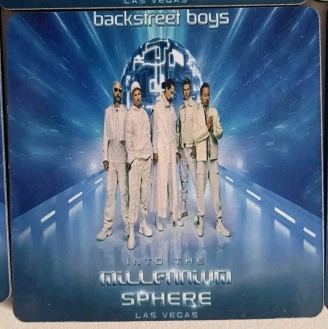 Backstreet Boys  Millennium AT The Sphere  Locker Fridge Magnet