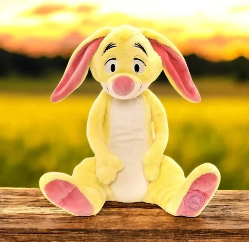 35cm Official Disney Winnie the Pooh Rabbit Yellow Bunny Plush Toy Baby Kid Gift