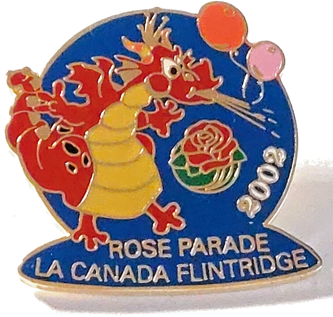 Rose Parade 2002 La Canada Flintridge Lapel Pin (072523)