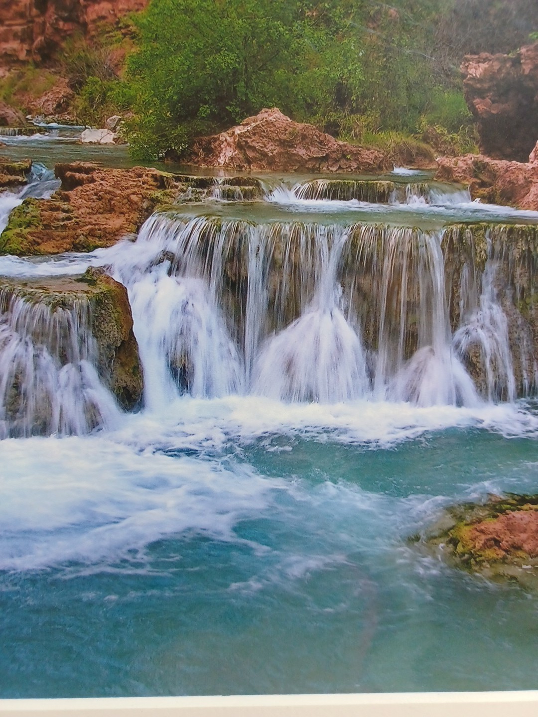 4 Orig Photos HAVASU FALLS HAVASUPAI INDIAN RESERVATION WATERFALL ARIZONA