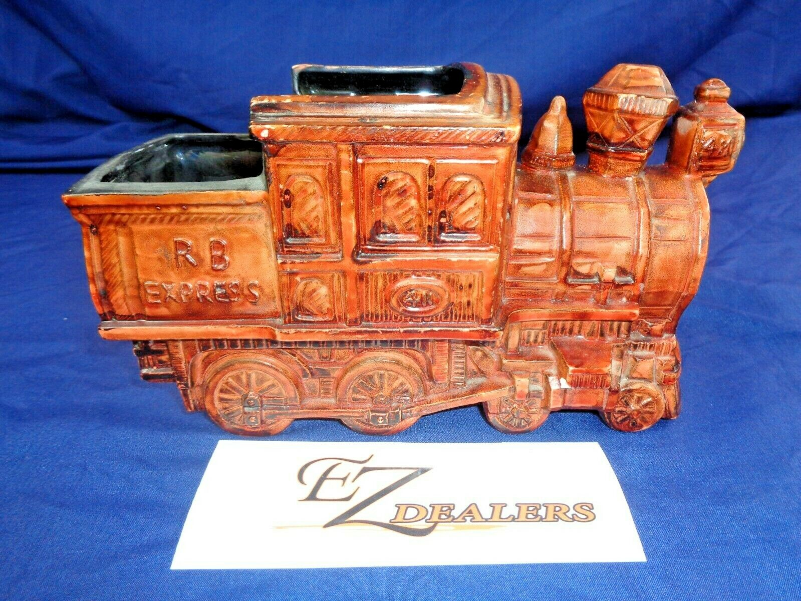 Dark Brown RB Express Train Engine Planter