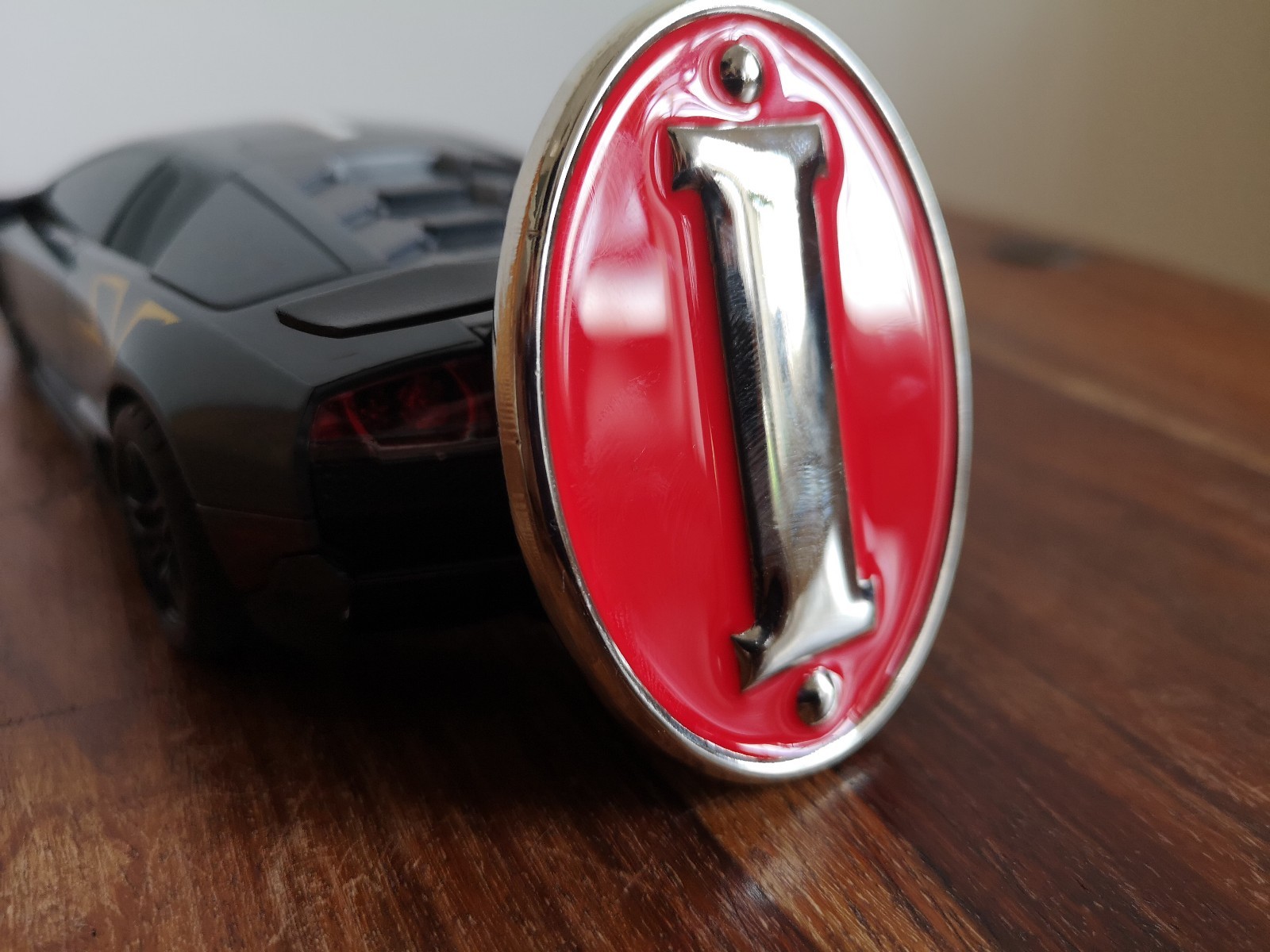 VINTAGE ITALY country car badge for Ferrari, Lamborghini, Maserati, Fiat, Alfa, 