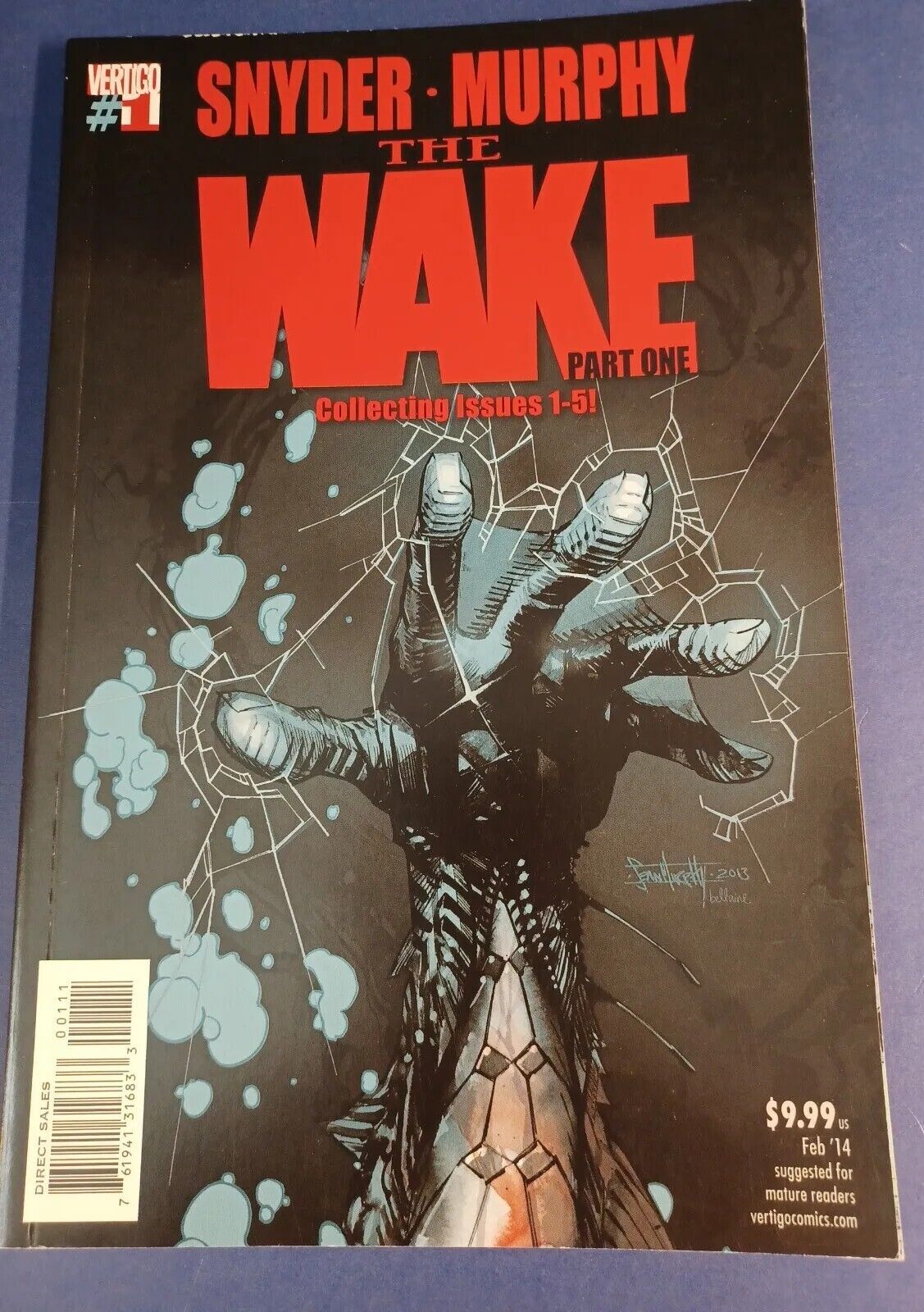 The Wake Part 1 Snyder Murphy Graphic Novel Trade Paperback 2014