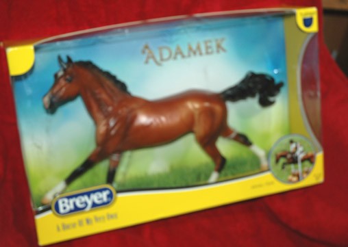 Retired Breyer Horse #1861 Adamek Bay Akhal-Teke Stallion Altynai NRFB Retired Breyer Horse #1861 Adamek Bay Akhal-Teke Stallion Altynai NRFB