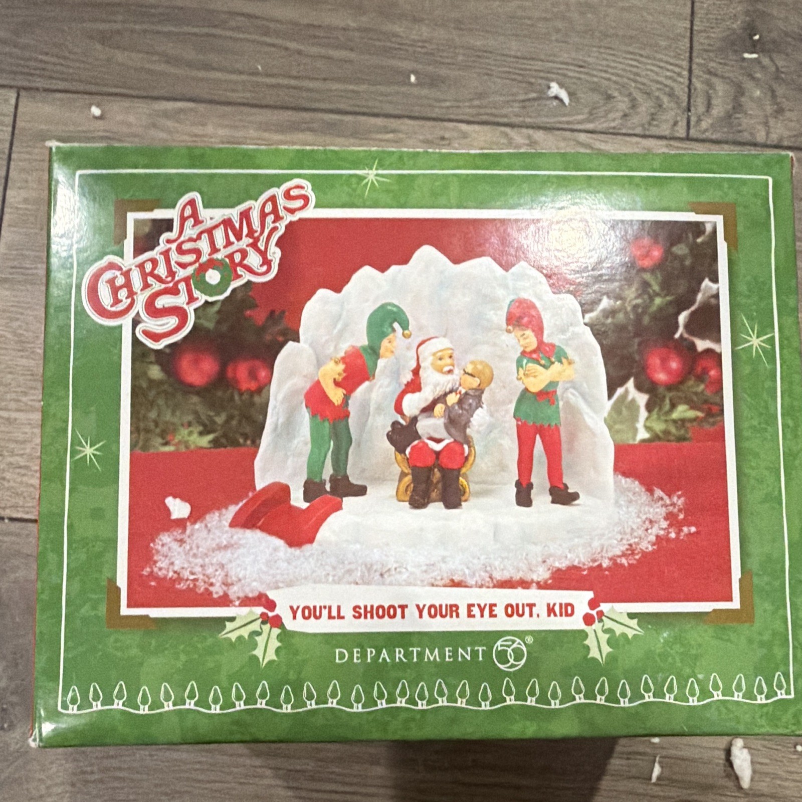 Department 56 A Christmas Story You’ll Shoot Your Eye Out, Kid Boxed