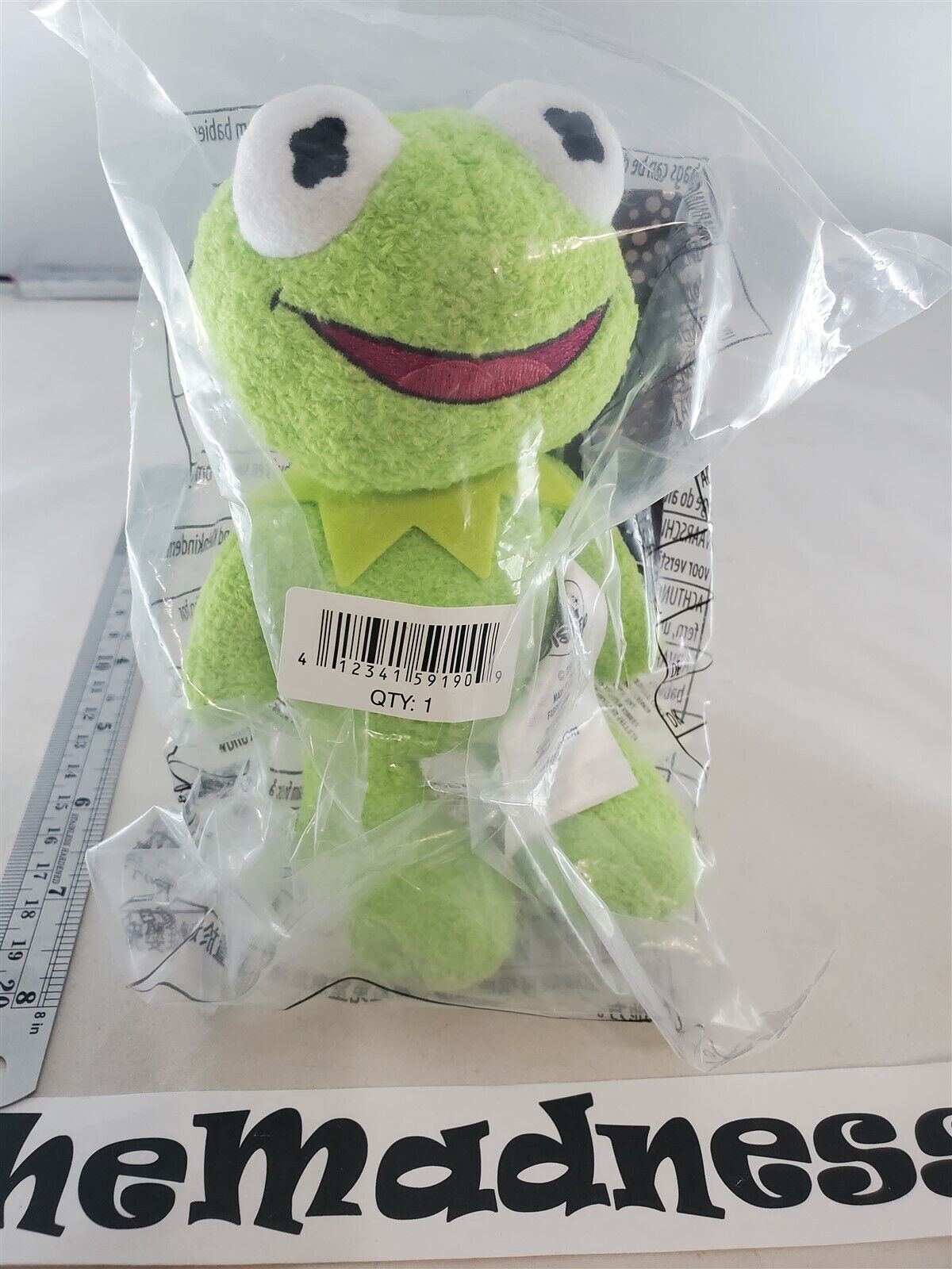 New w Tags 2021 Sealed Kermit Disney Parks nuiMOs Plush Doll Muppets Poseable