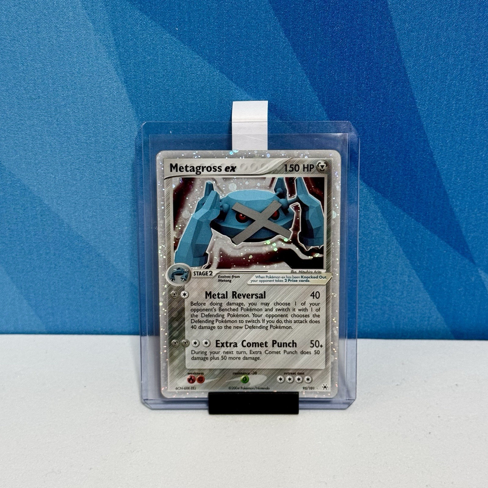 Pokemon Card Metagross Ex 95/101 EX Hidden Legends Holo Rare ENG Exc Pokemon Card Metagross Ex 95/101 EX Hidden Legends Holo Rare ENG Exc