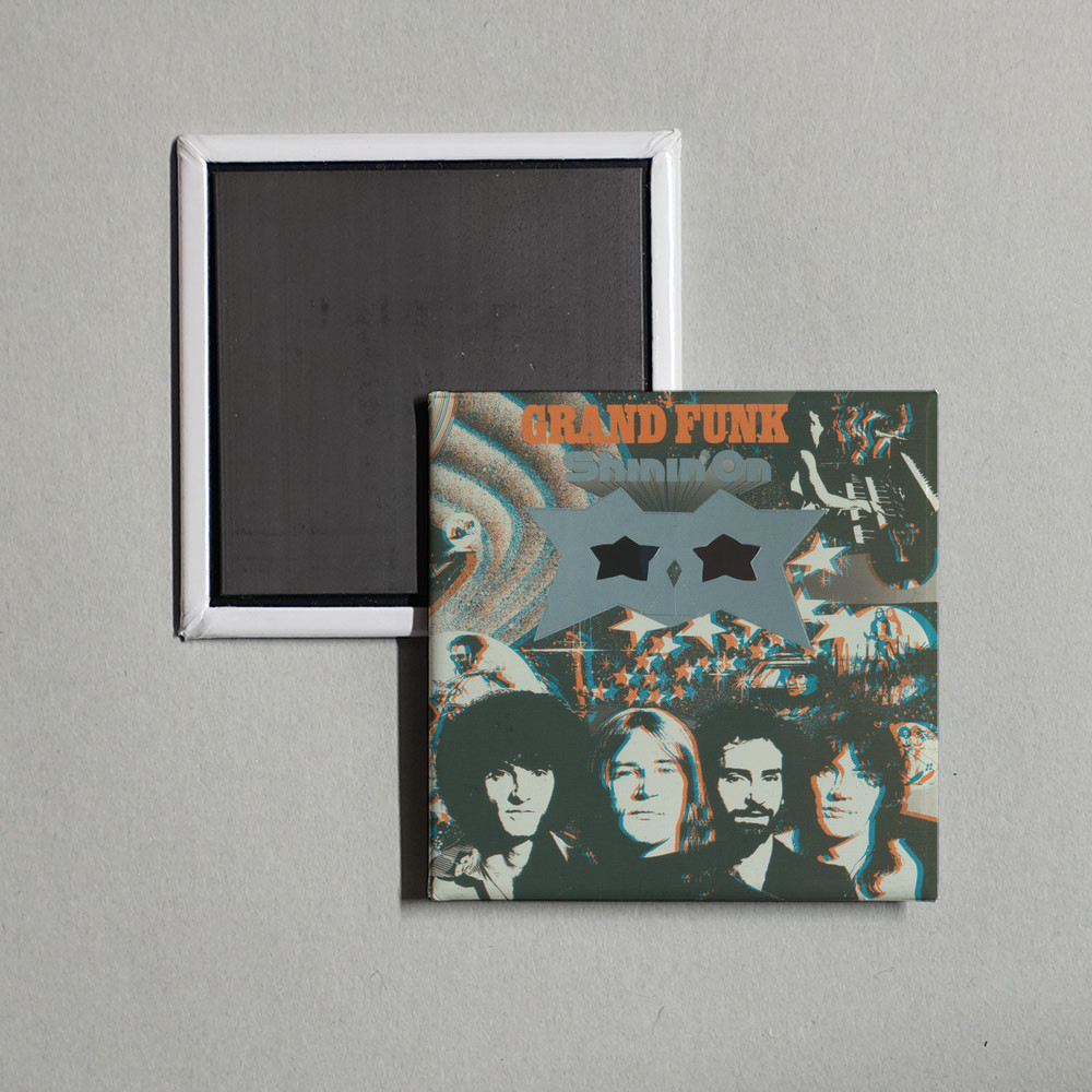 Grand Funk Railroad - Shinin' On (Expanded Edit Album Cover Locker Fridge Magnet