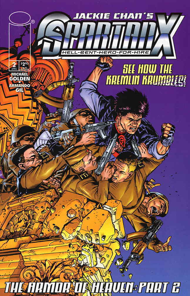 Spartan X: Hell-Bent-Hero-For-Hire (Jackie Chan\'s ) #2 FN; Image | we combine sh