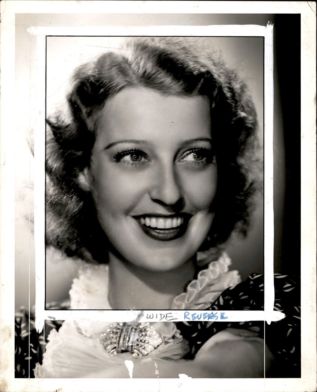 GA317 1933 Orig Clarence Bull Photo JEANETTE MACDONALD BEAUTIFUL GLAMOUR ACTRESS