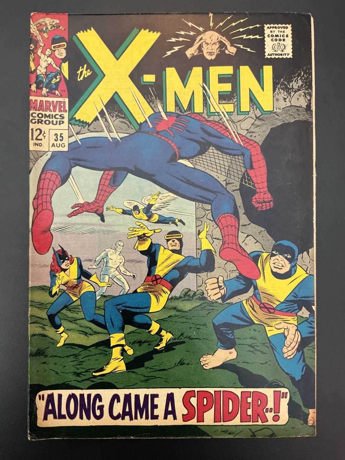X-Men #35 FN 6.0 1st Changeling Spider-Man Crossover (Marvel, 1967)