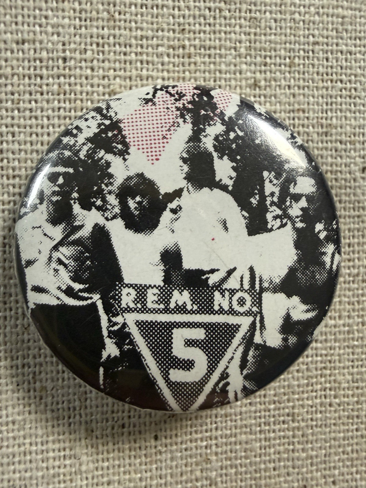 REM Band Group PinBack Button Music Memorabilia Collectable