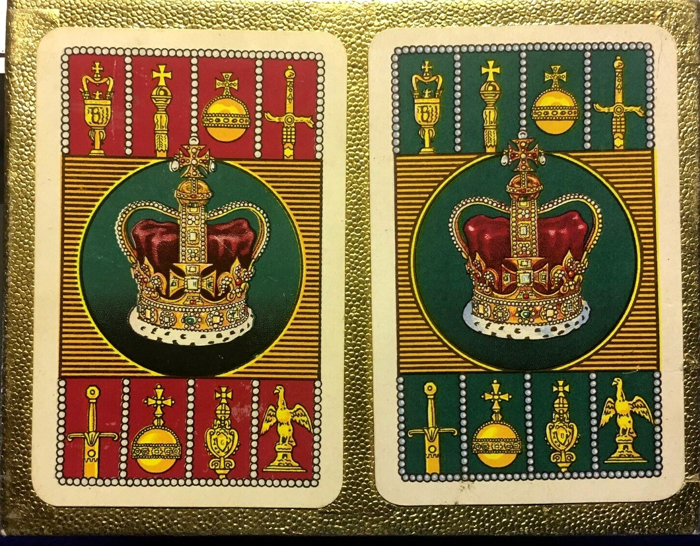 VINTAGE KINGSBRIDGE CORONATION PLAYING CARDS BRAND NEW WITH PAPERWORK SEALED100% VINTAGE KINGSBRIDGE CORONATION PLAYING CARDS BRAND NEW WITH PAPERWORK SEALED100%