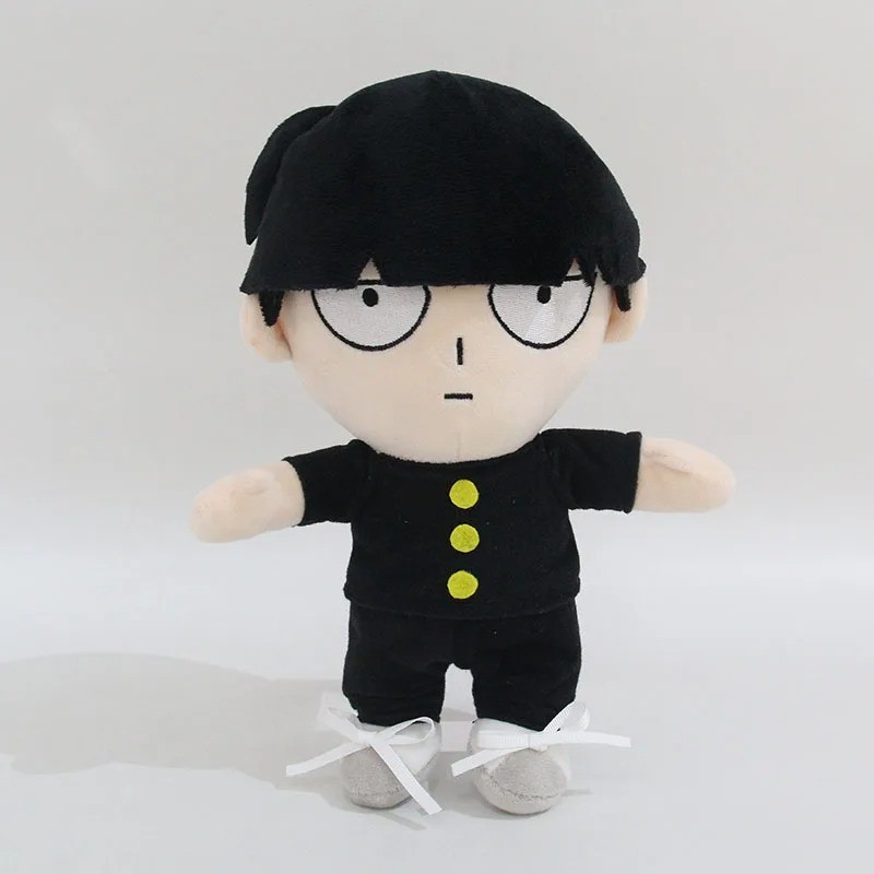 10'' Mob Psycho 100 Kageyama Shigeo Plush Doll Stuffed Toy Plushie Pillow 25cm