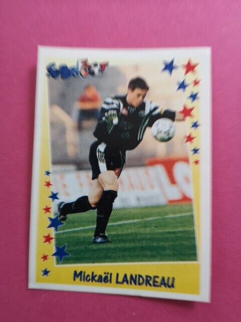 Mickael Landreau FC Nantes 1998-99 Panini SuperFoot Sticker #28