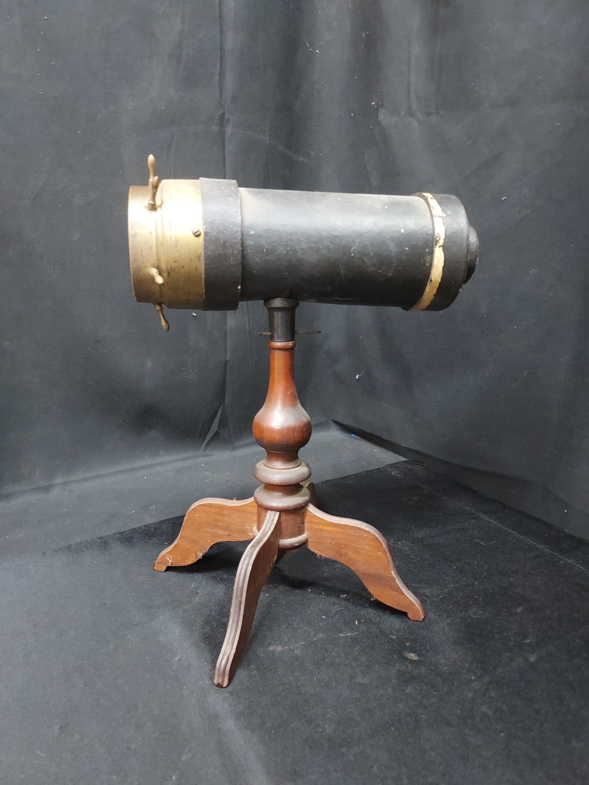 SCARCE 1873 Antique C. G. Bush Claremont New Hampshire Parlor Kaleidoscope