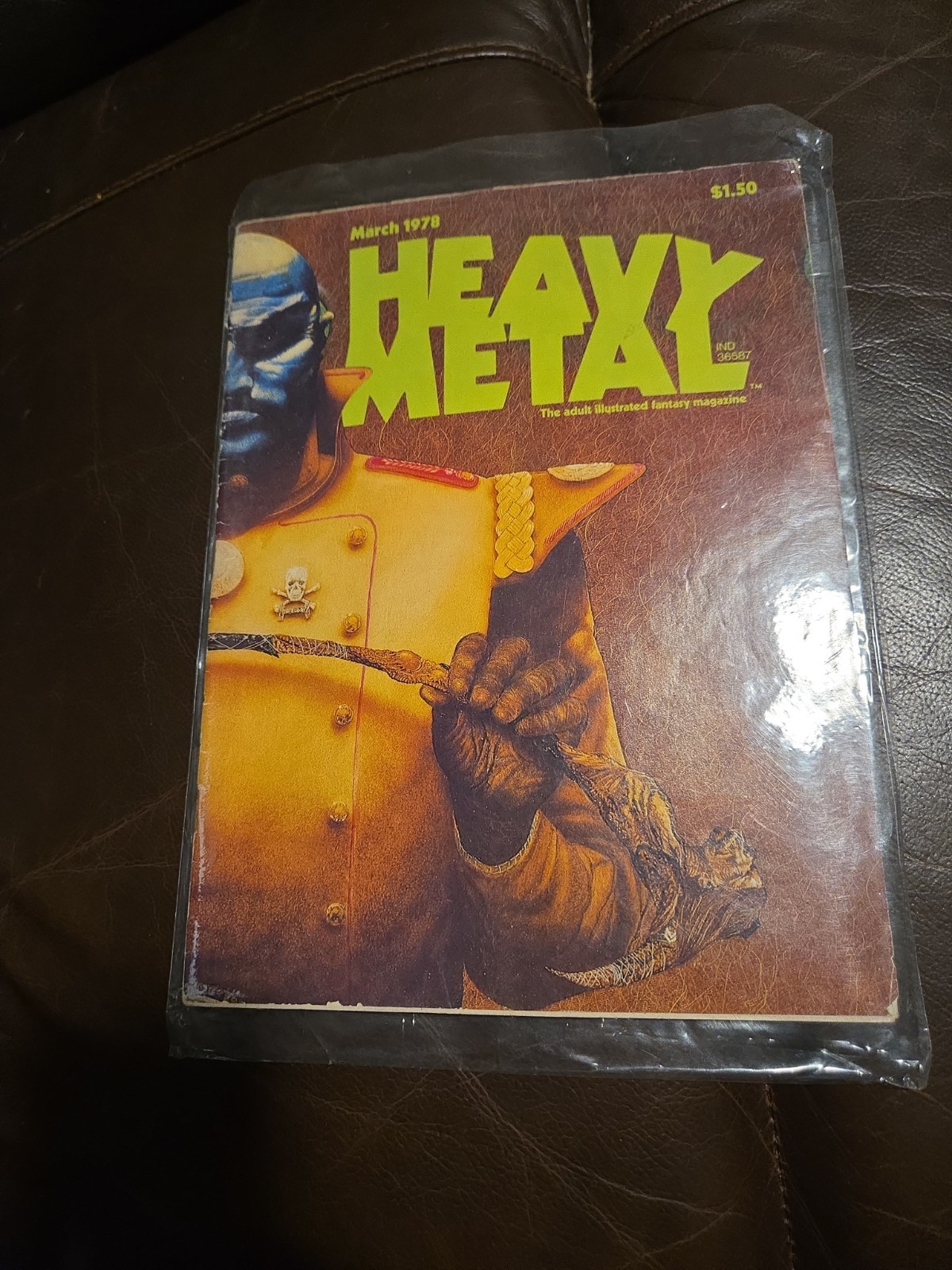 heavy metal magazine March 1978 heavy metal magazine March 1978