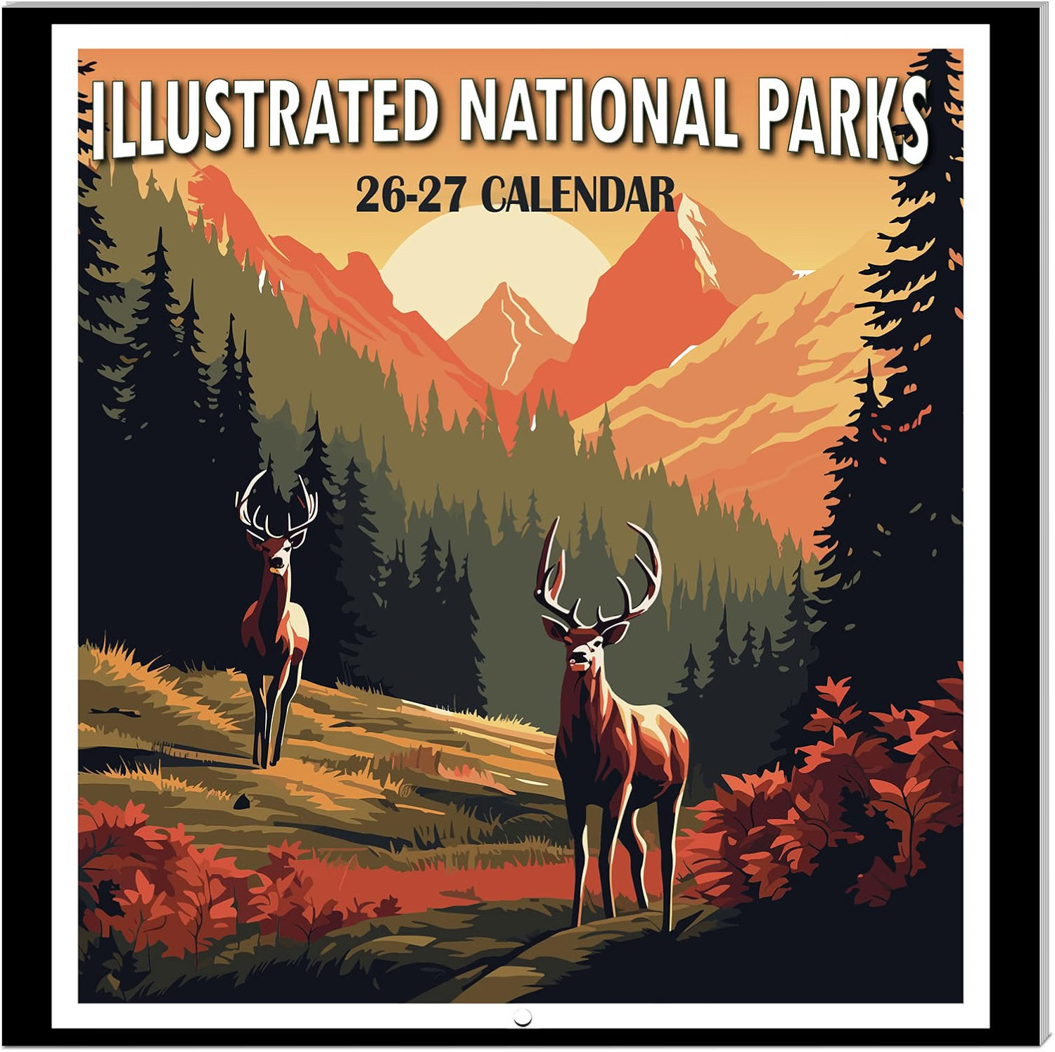 Calendar 2026-2027 - National Park Wall Calendar 2026-2027,12\