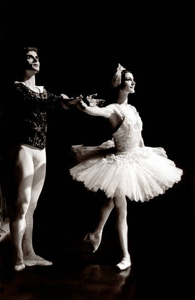 The Italian etoile Carla Fracci dancer choreographer Rudolf Nuriev- Old Photo