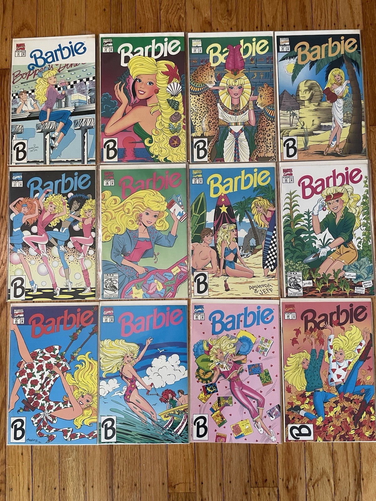 Marvel Comics Barbie #13-24 (1992) Complete
